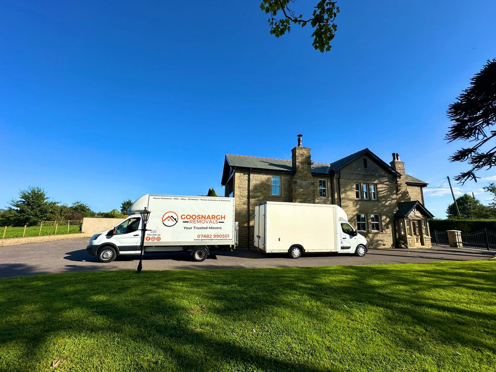 Man and Van service in Preston