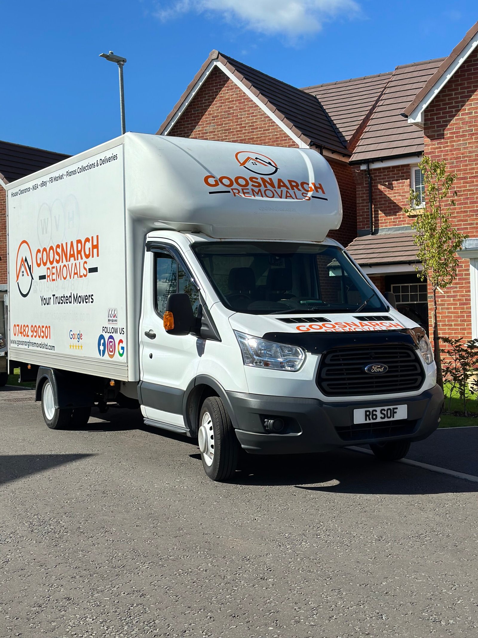 Man and Van service in Preston